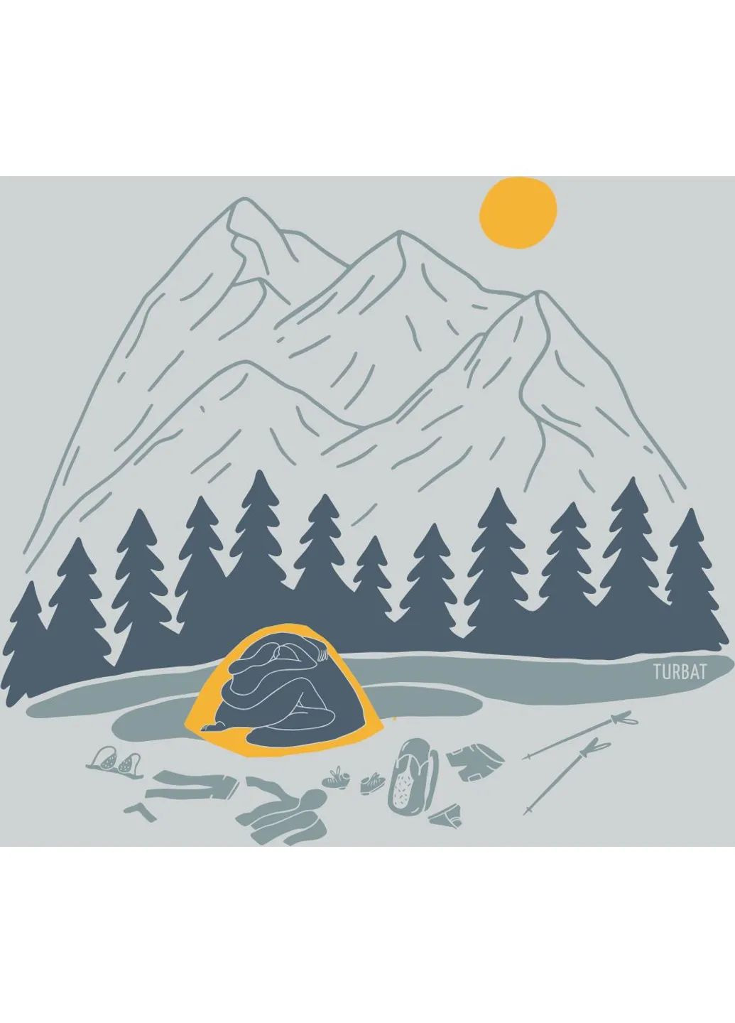 Бежева футболка romantyka 2 mns Turbat