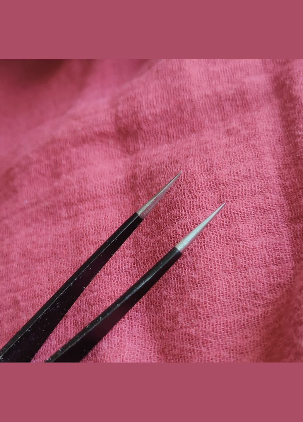 Пінцет для нарощування вій та дрібного декору прямий Фурман Пряма (322300738)