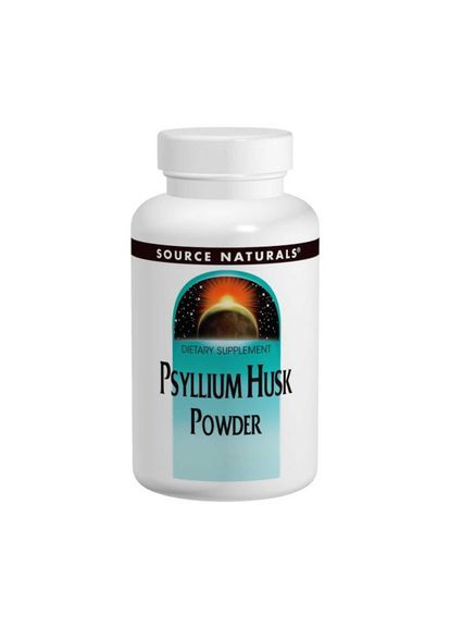 Подорожник насіння, клітковина, 340 грам Source Naturals (364312561)
