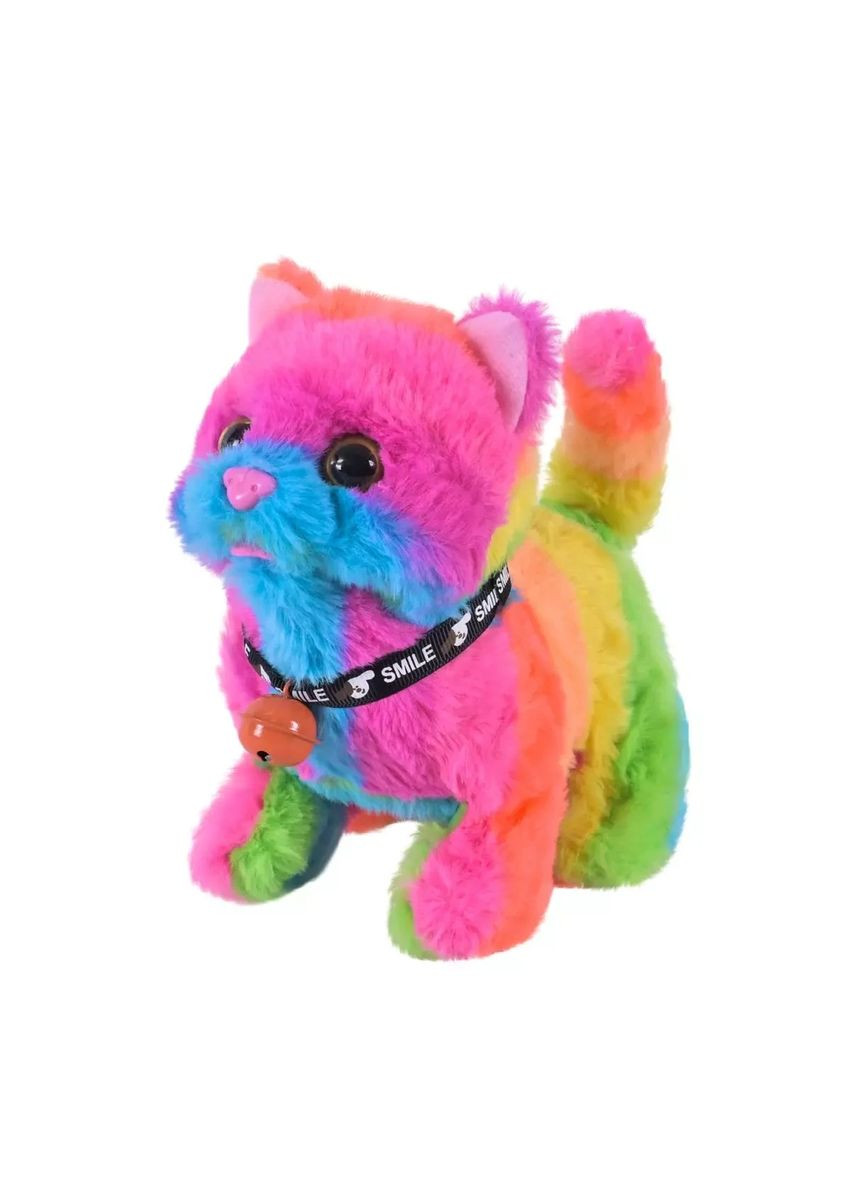 Мягкая интерактивная игрушка котенка C23915 размер 15х8х16 см в ассортименте No Brand (362432737)