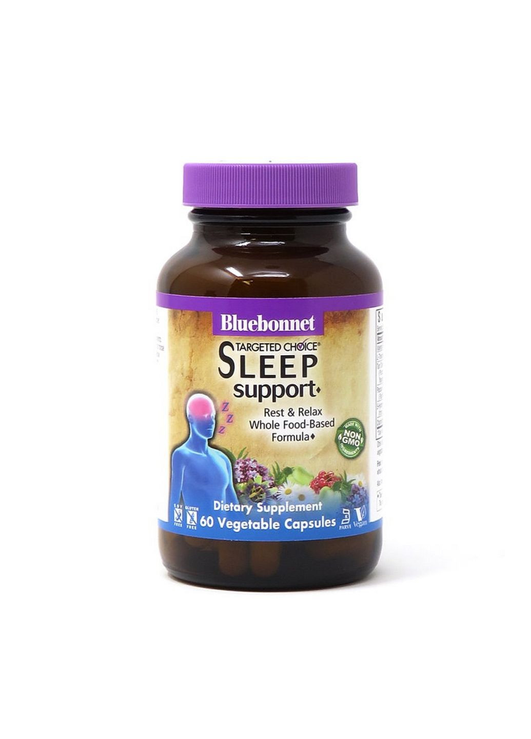 Натуральная добавка Targeted Choice Sleep Support, 60 вегакапсул Bluebonnet Nutrition (293339949)