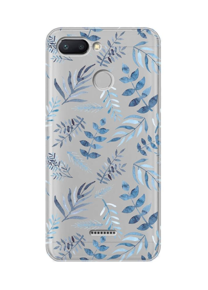 Прозорий чохол на Xiaomi Redmi 6:: Рослинний фон (принт 276) Creative (360676906)