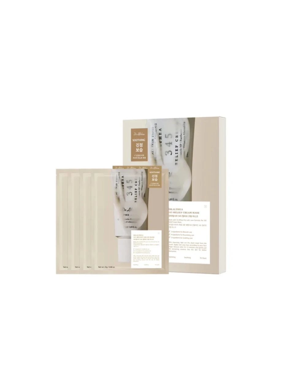 Восстанавливающая тканевая маска для лица с кремовой эссенцией 345 Cream Mask, 25 гр Dr. Althea (378579426)