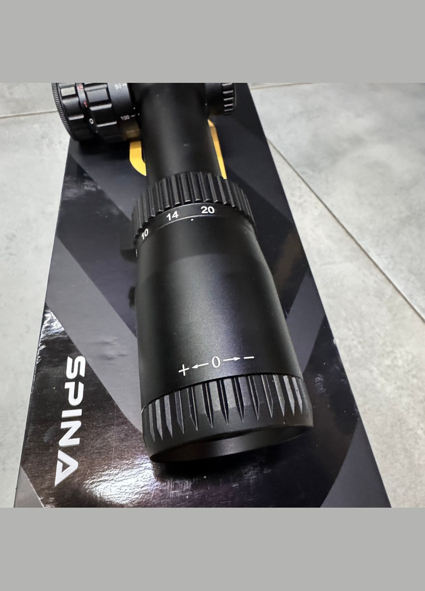 Оптичний приціл SCOL-7, 2.5-20x50 SF IR, з кріпленням (кільця), підсвічування Spina Optics (338625065)