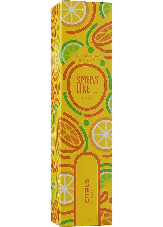 Аромадифузор "Цитрус" Smells Like Citrus 100ml (985301-46459) ESSE (368639168)