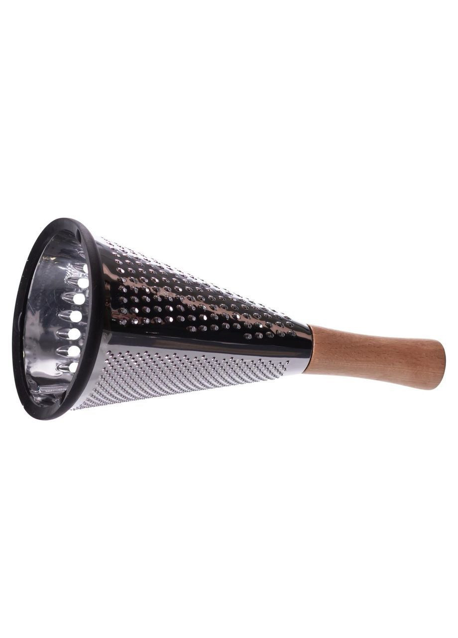 Conical three-sided stainless steel hand grater with wooden handle 11×24 (cm) HP-8-3 Ding Lanfang (368767342)