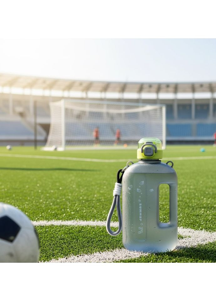 Пляшка SUMMER для води із BPA-free пластику 750 мл. Чорна матова No Brand (296101770)