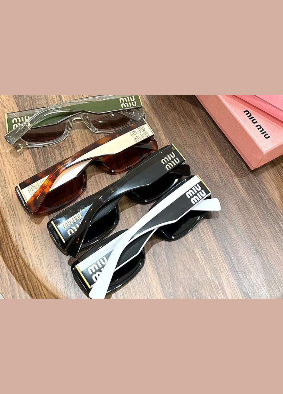 Женские солнцезащитные очки MU 08YS Lux No Brand (322156714)