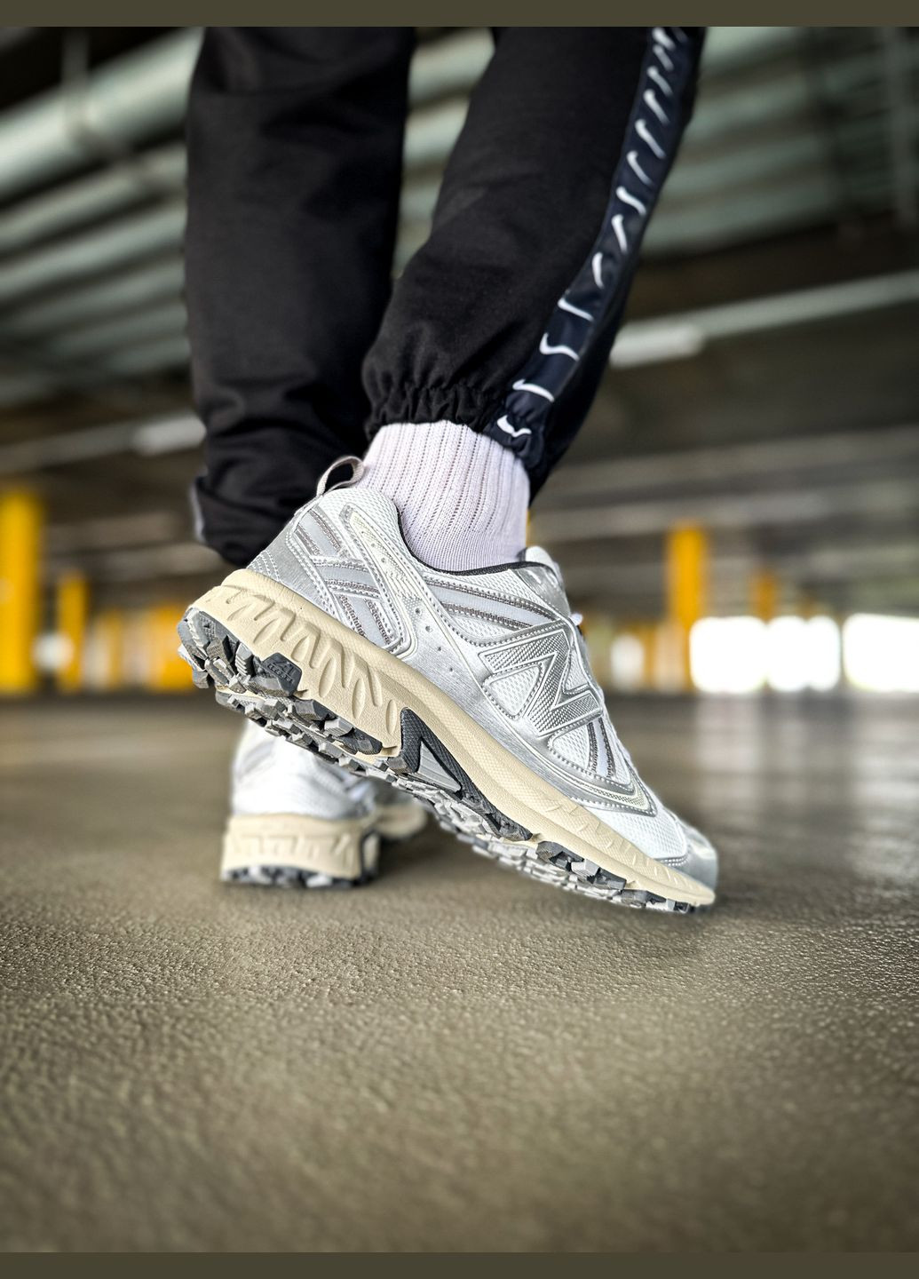 Кросівки жіночі і чоловічі New Balance 410 V5 silver gray | Нью Беланс Нью Беланс 410 V5 срібні сірі No Brand сірі всесезони (313102913)