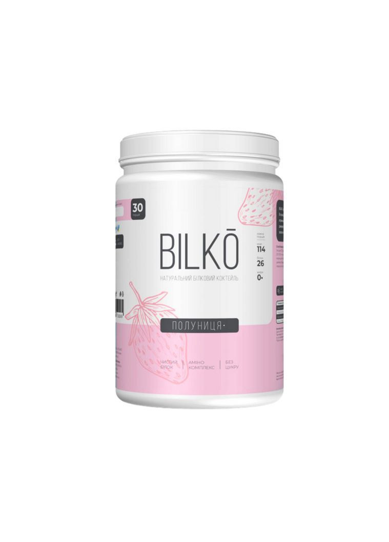 Белковый коктейль изолят банан 2х30 порций с Шейкером в комплекте Bilko (370567391)