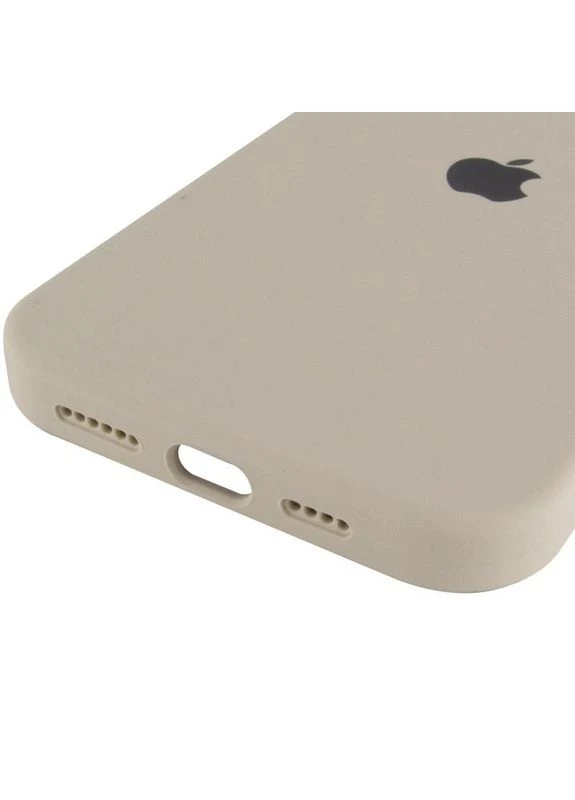 Чохол Silicone Case Full Protective (AA) для Apple iPhone 16 Pro Max (6.9") Бежевий Epik (373937436)