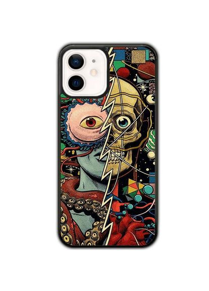 Чехол для Apple Iphone 12 Mini Черный No Brand (302218055)