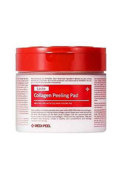 Пілінг-педи з лактобактеріями - Medi Peel Red Lacto Collagen Peeling Pad 70шт (1046309-133978) Medi-Peel (368667614)