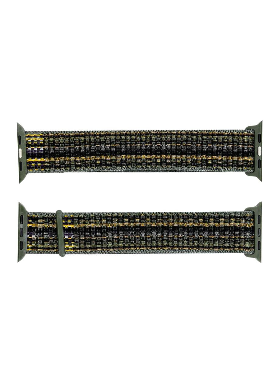 Нейлоновий ремінець Camo Green 42/44/45/49 мм Bez-brenda для годинника унісекс стильний камуфляжний ремінець ProDobro (367264906)