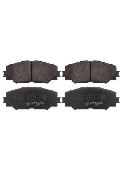 Колодки гальмівні передні (Швеція)Toyota Auris, Тойота Ауріс 06- #RP3425 UASGPHH22 Raiso (361239762)