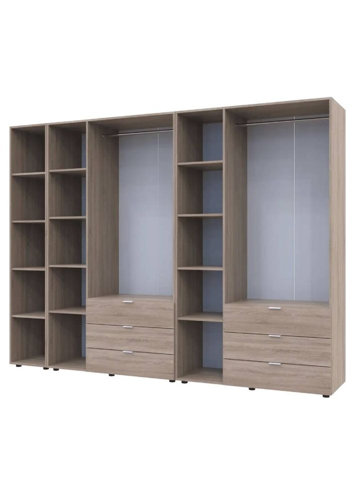 Комплект шаф для одягу Гелар (3 шт.) 270,6х49,5х203,4 см (DRS-011162) Doros (361998820)