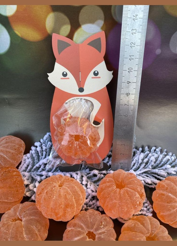 Мило ручної роботи. мандаринка чищена (набір лисичка)Новорічний подарунковий набір мила ручної роботи No Brand (343052316)