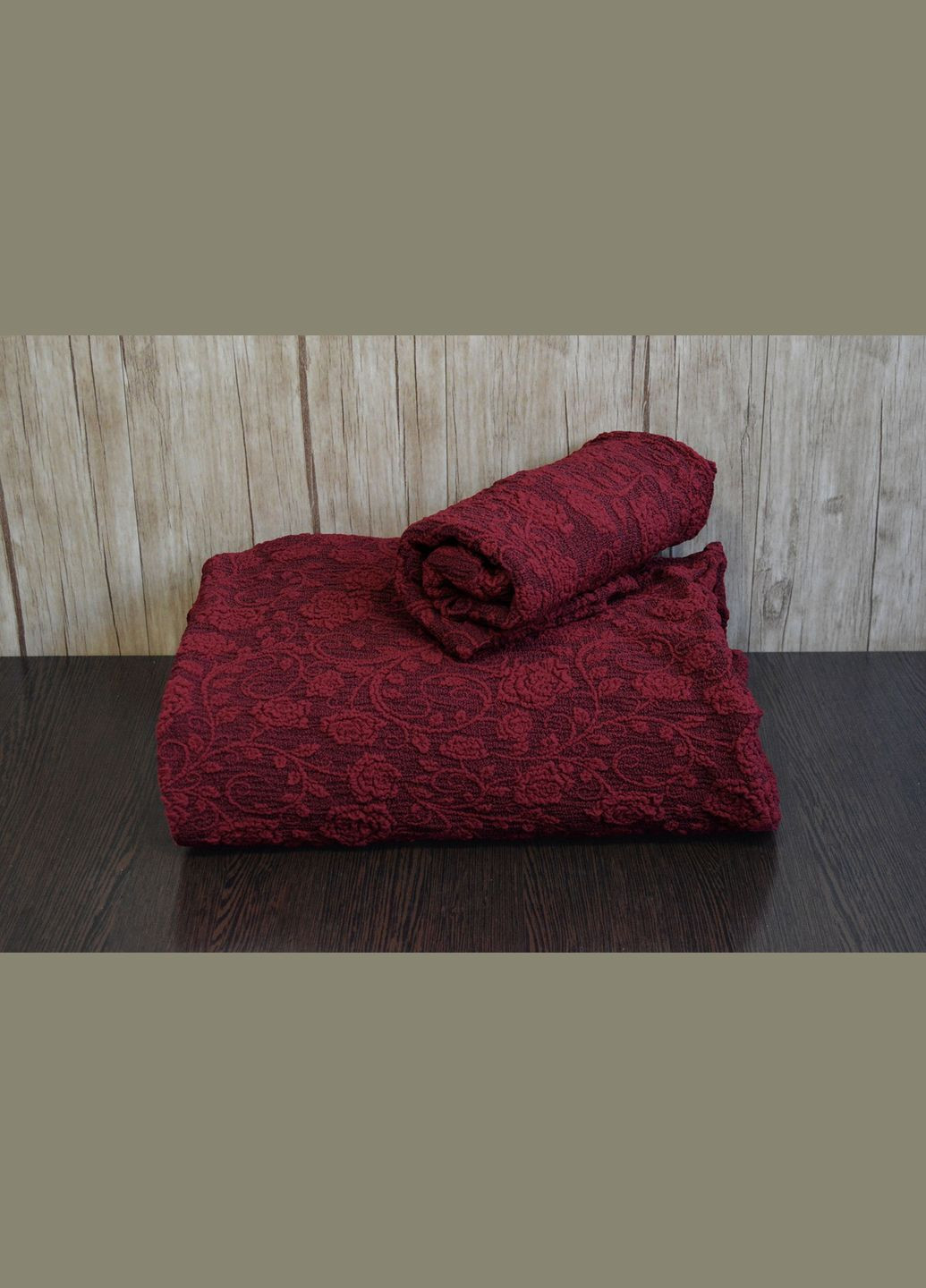 Жакардовий чохол на кутовому диван Roza з спідницею Kayra (318387396)