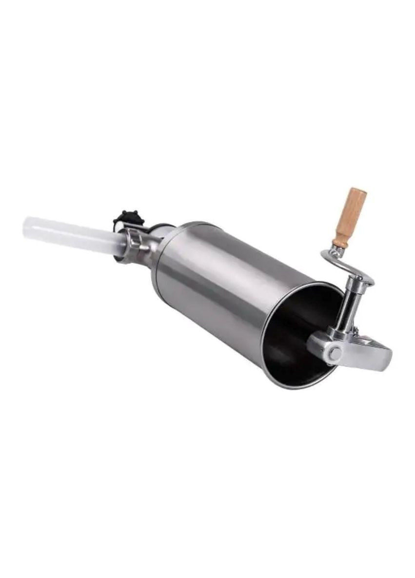 Вертикальный шприц для колбасы 3 л из нержавеющей стали шприц колбасный 4 насадки 16788-7 Guangtai (370373499)