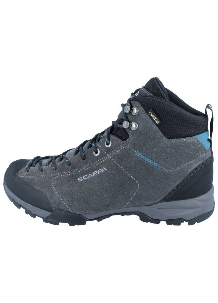 Цветные осенние ботинки mojito hike gtx серый-голубой Scarpa