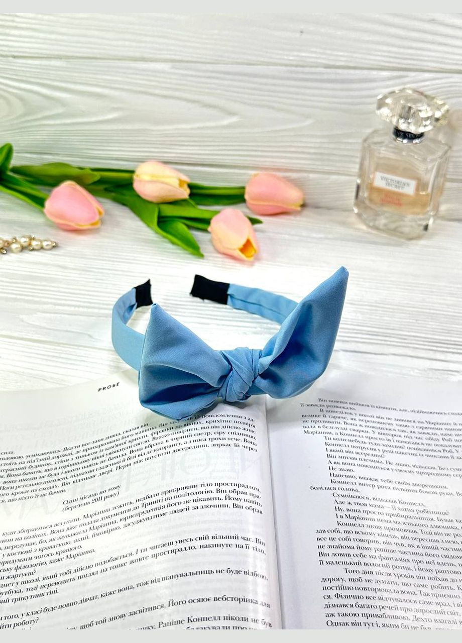 Обруч обідок для волосся декор бант Hand Made (330619111)