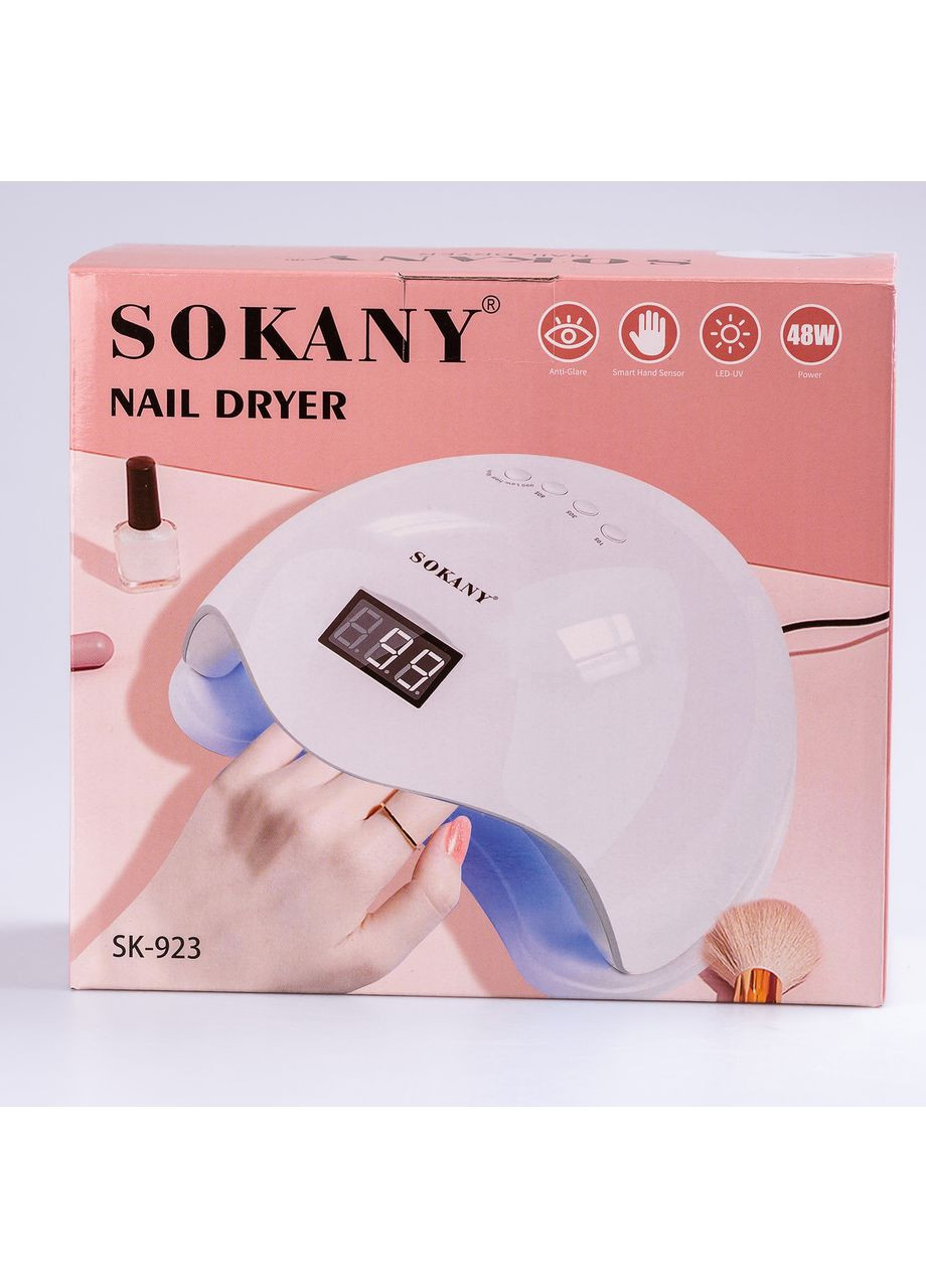 Профессиональная лампа для маникюра SK-923 48 Вт Sokany (351431677)