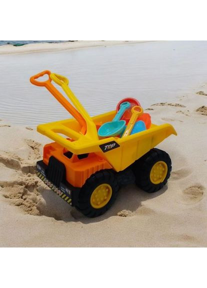 Пісочний набір Машинка самоскид MIC іграшка для дітей з лопатками та формами для гри на вулиці. ProDobro (367090903)