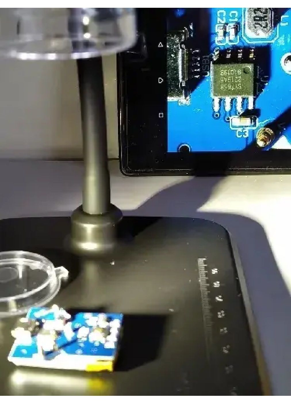 Беспроводной цифровой Wi-Fi HD микроскоп с гибкой подставкой 50X-1000X увеличением для Android iOS (478122-Prob) Unbranded (305636262)