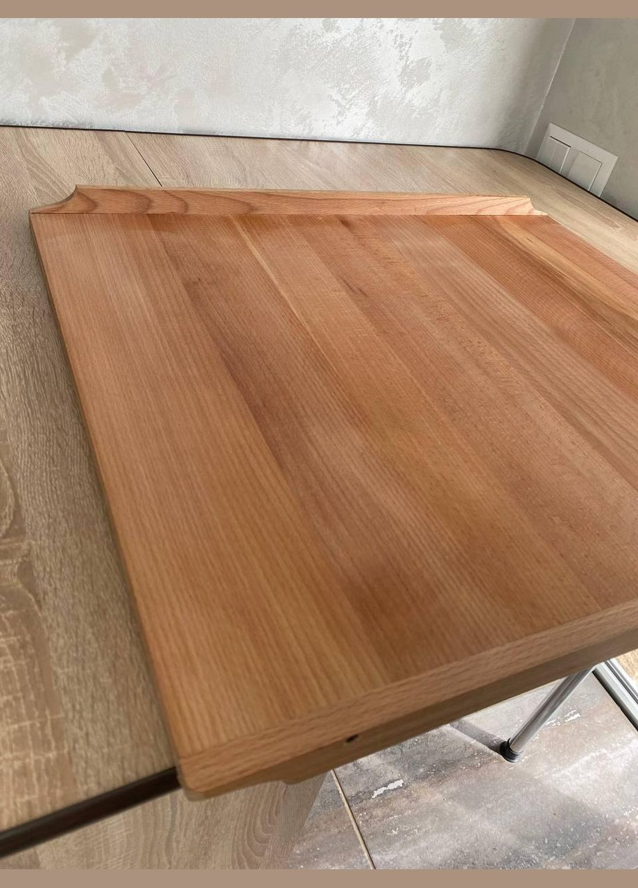 Столешница для теста из дерева Деревянная столешница с бортиками Доска для теста 70х55 см No Brand (330774645)