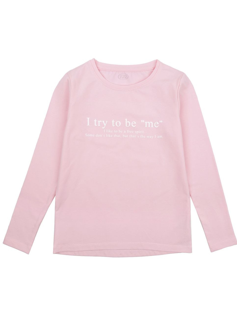 Розовый демисезонный лонгслив Фламинго