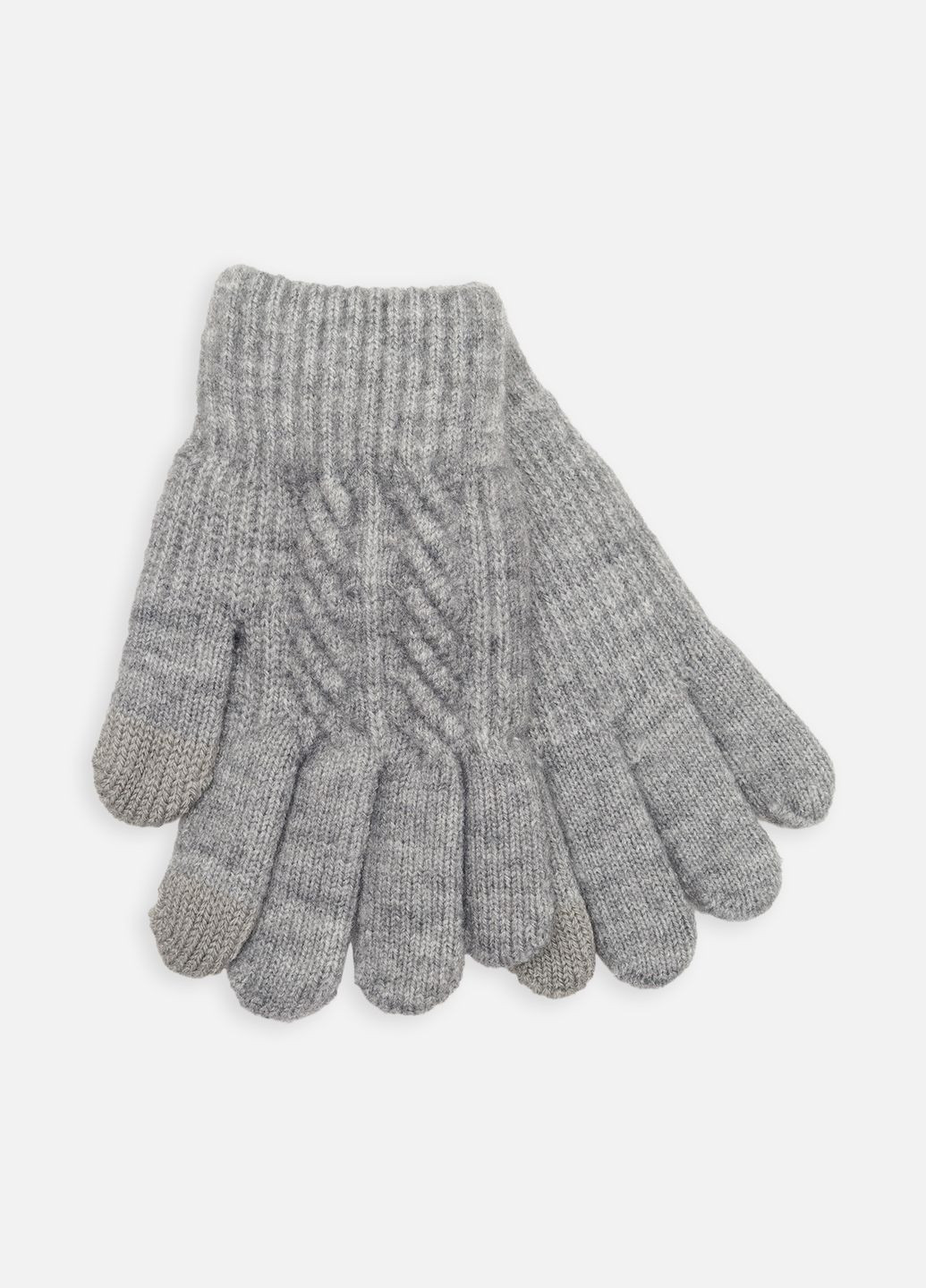 Рукавички для дівчинки колір сірий ЦБ-00259851 Корона (306831521)