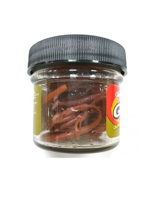 Червь искусственный Earthworm Natural светло 42шт(1102713) Berkley (350626061)