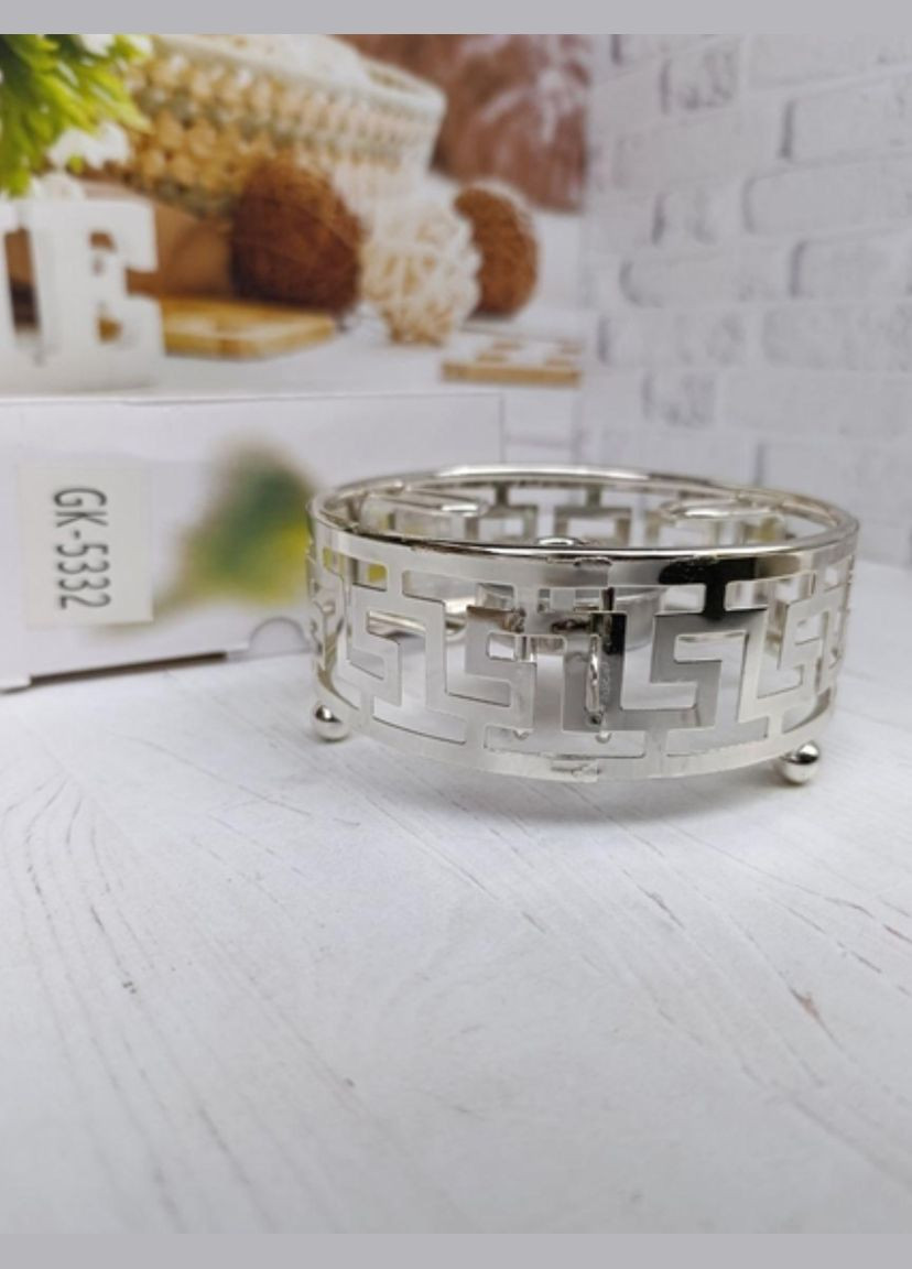 Подставка-подсвечник для подогрева чайника GK-5332 нержавеющая сталь Серебристый Topaz (332169285)