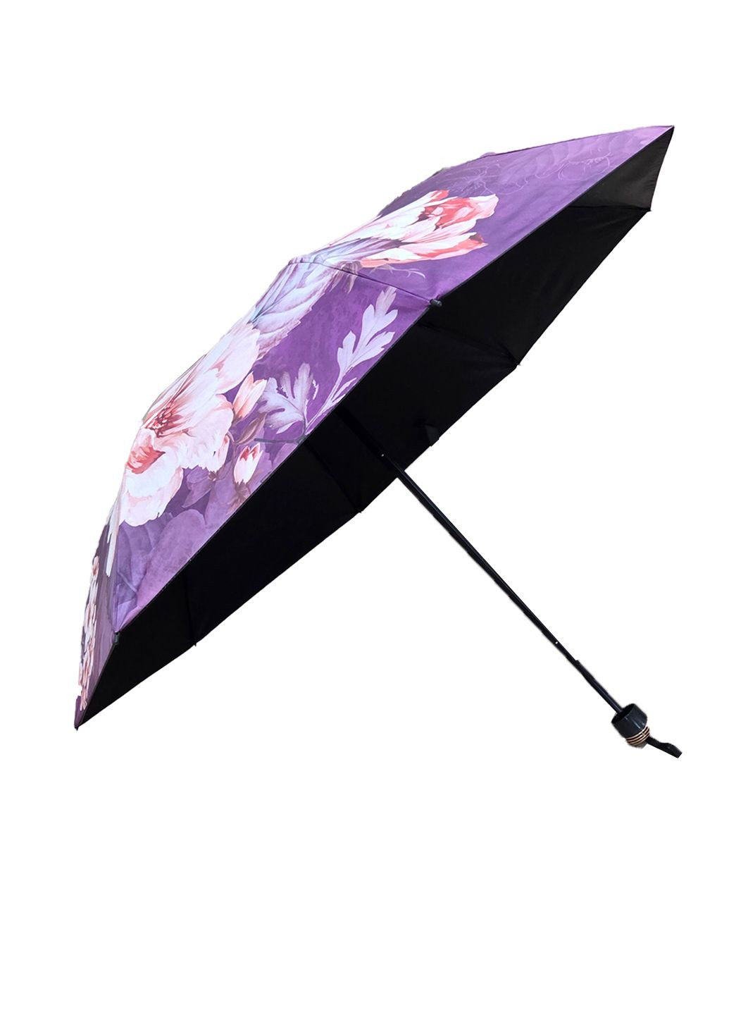 Бузкова парасолька жіноча механика троянди Luvete середня система антивітер (336889352)
