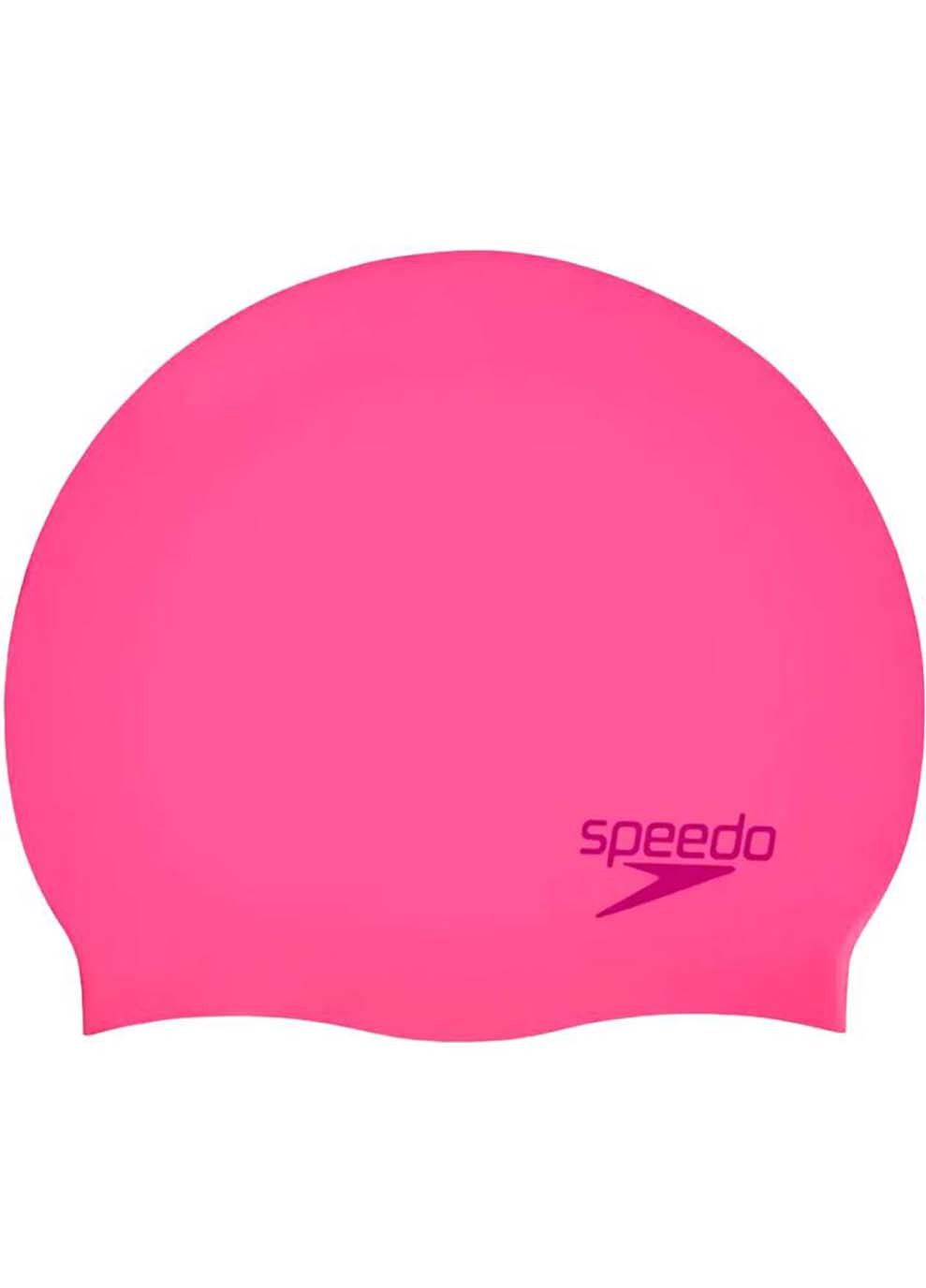 Шапка для плавания PLAIN MOUD SILC CAP JF/JM/JU розовый Дет Speedo (302234156)