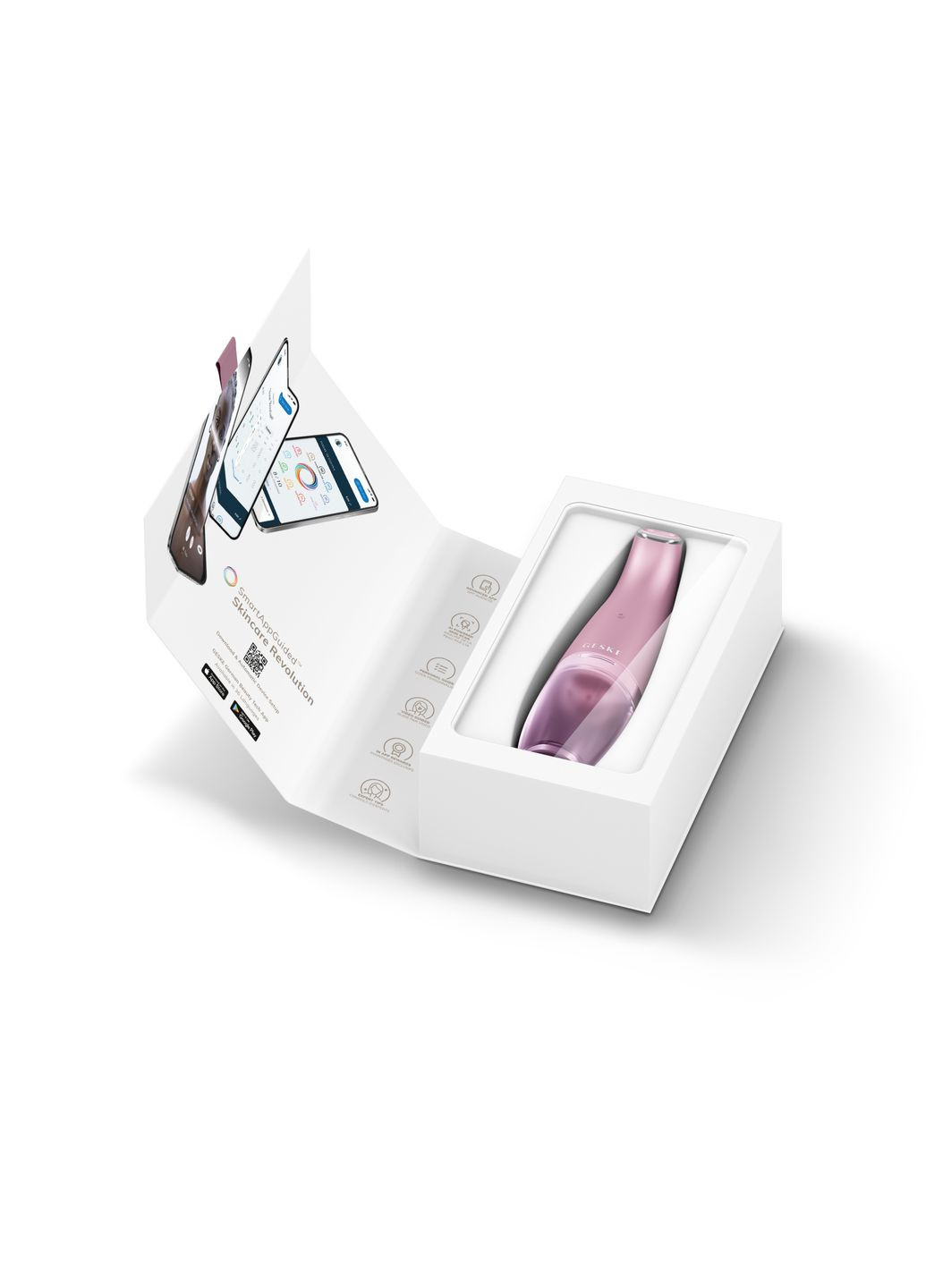 Очищуючий засіб для обличчя Aqua-Stream Face Cleanser 8в1 pink GESKE (341526208)