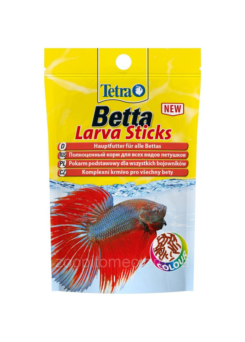 Корм BETTA Larva Sticks 5 г (4004218259317) Tetra (279565072)