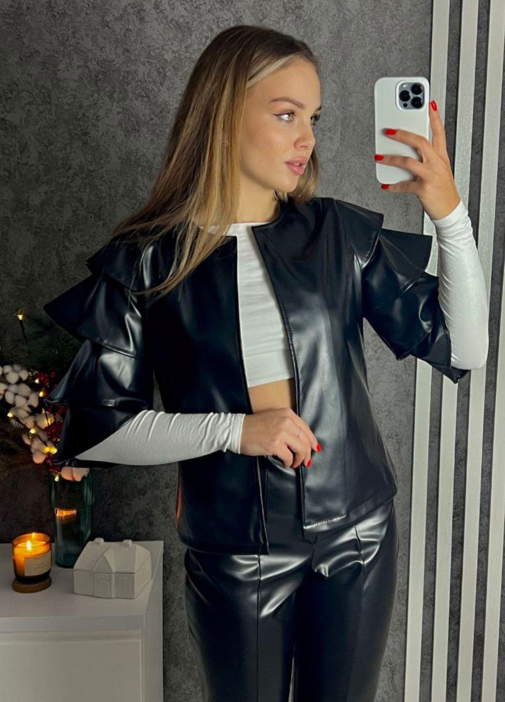 Куртка-жакет без застібки з рукавом до ліктя Tik-Tak (322734812)