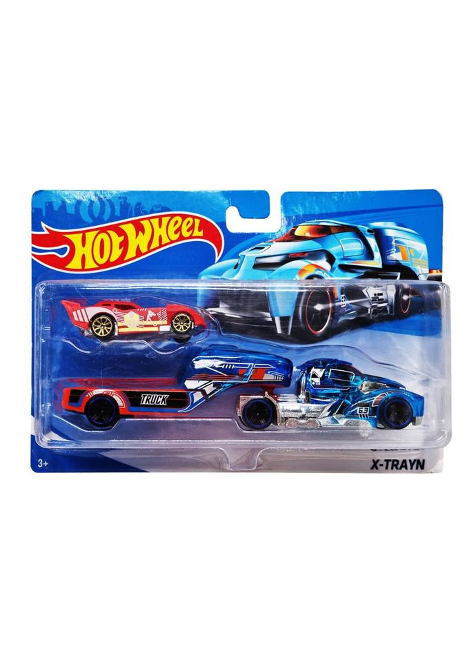 Детский игровой набор машинок T-K937-1(Red-1) с трейлером. No Brand (330606754)