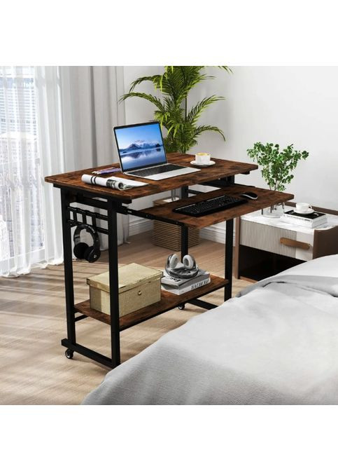 Компьютерный стол Otto с выдвижной подставкой для клавиатуры Costway (361952177)