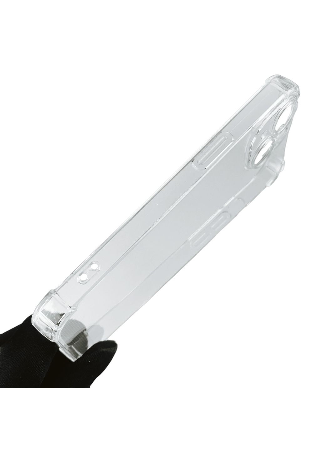 Чехол для iPhone 14 с бронь углами выше экрана противоударный на айфон 14 прозрачный Apple (366022703)