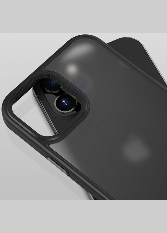 TPU+PC чохол Metal Buttons для Apple iPhone 12 Pro / 12 (6.1") Epik (334295518)