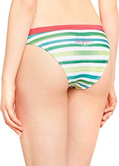 Зеленые плавки зеленый с цветочным принтом Desigual