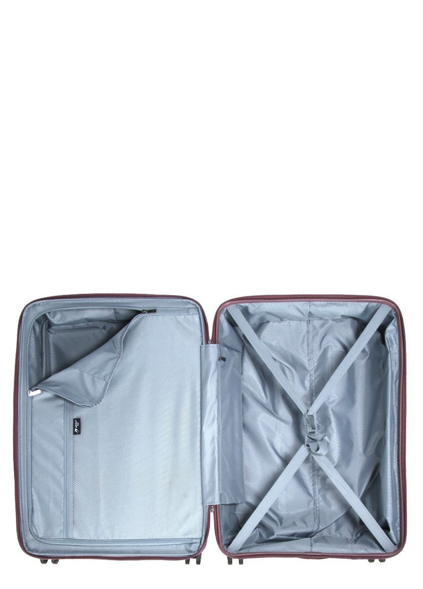 Чемодан большой L полипропилен фиолет 77х53х30(+5)см/114л/5кг/ 639 AIRTEX (324801623)