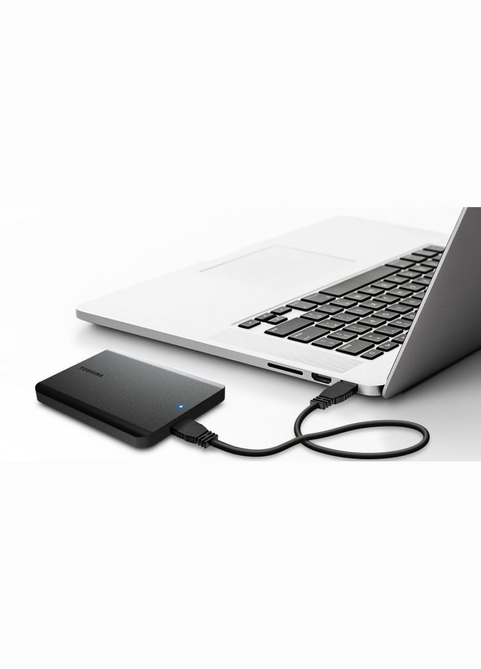 Зовнішній жорсткий диск 2.5" USB 4.0TB Canvio Basics Black (HDTB540EK3CA) Toshiba (336957404)