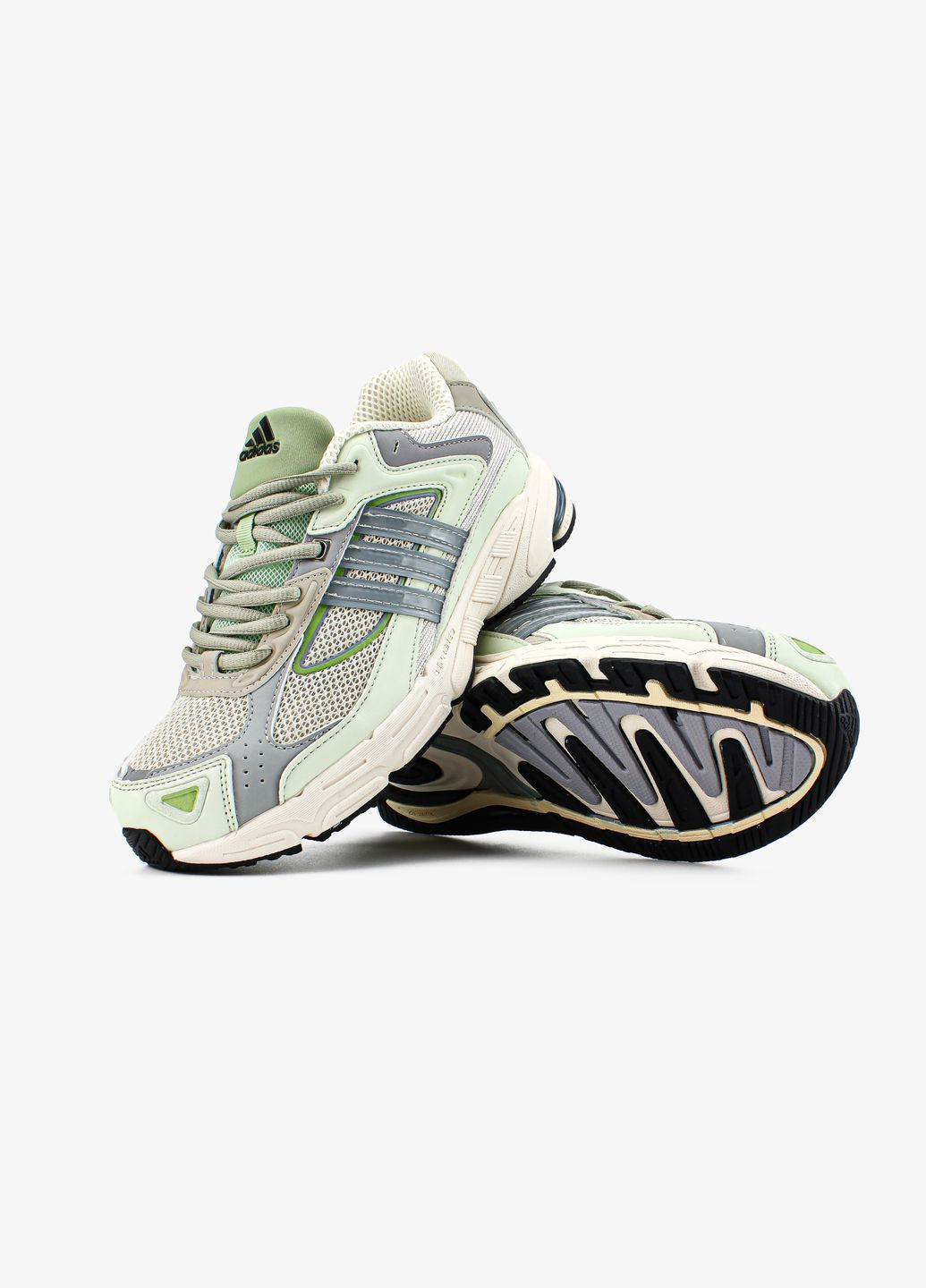 Бежеві всесезон кросівки чоловічі adidas response x bad bunny cream beige grey | адідас респонс бежеві сірі No Brand