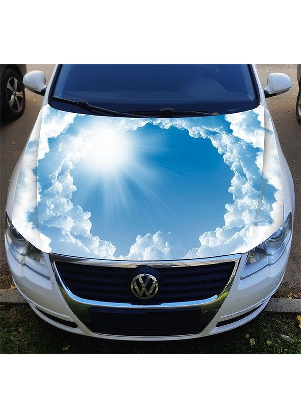 Наклейка на капот 3D TUNING STUDIO Небо 1500х1200х0.080мм No Brand (362499919)