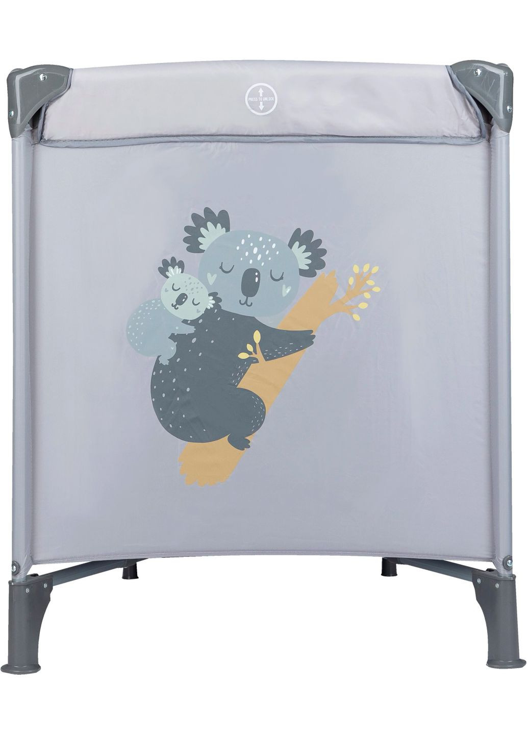 Ліжко-манеж Travel Love Grey, сірий () FreeOn 44305 (328396942)