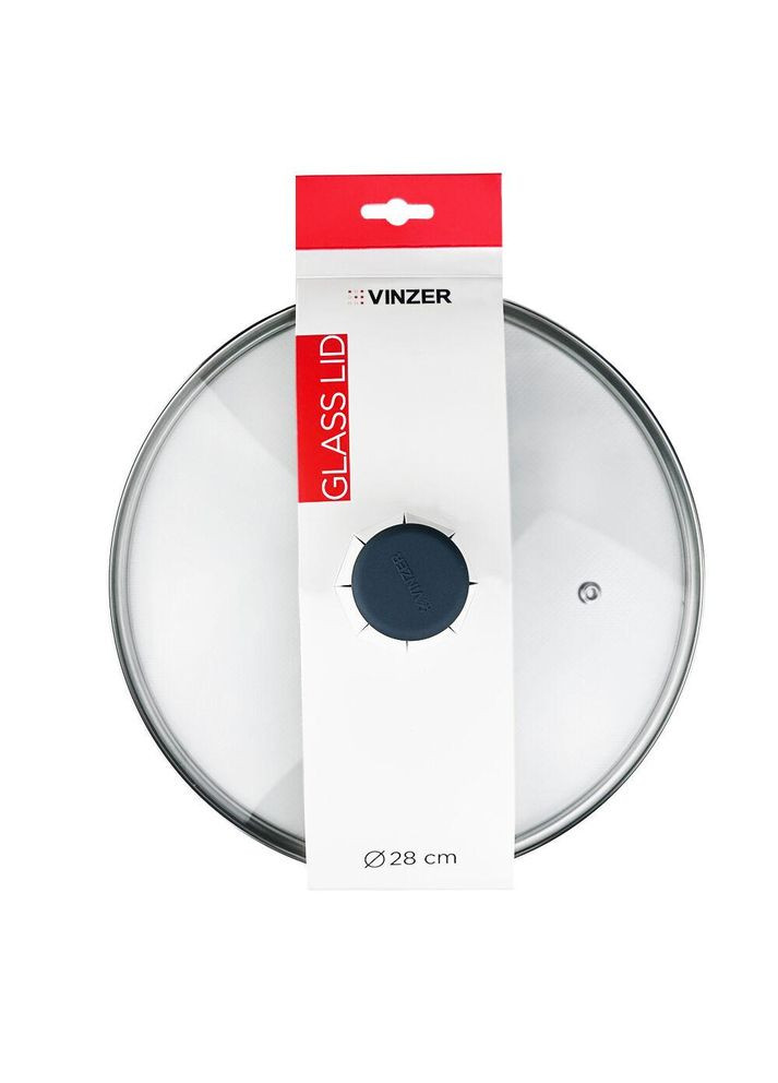 Кришка скляна 28 см (50512) Vinzer (367982773)
