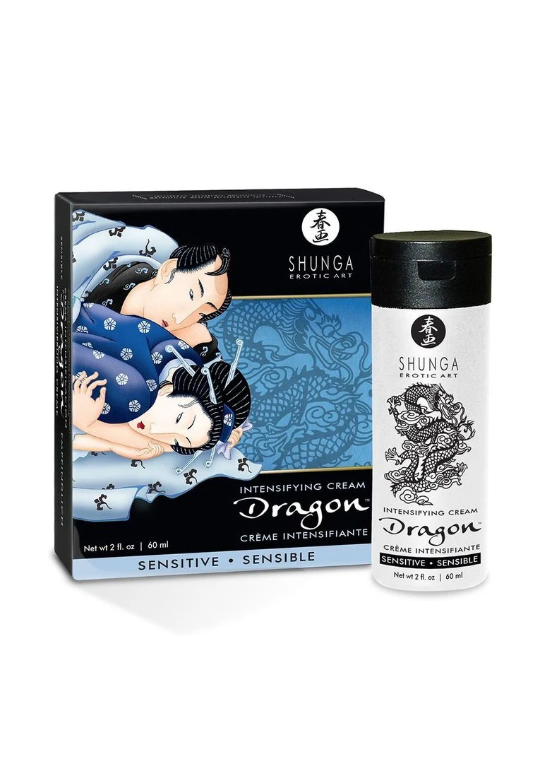 Стимулюючий крем для пар Dragon Cream SENSITIVE 60 мл Shunga (282710124)